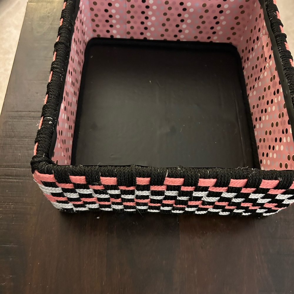 Decorated box #1 is 11x12x4

Box #2 - 9x6x3.5 in

Box #3- 5Lx4Wx5H